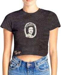 Sex Pistols God Save The Queen (Wash Collection) Crop Top Black S Női (SPCT26LDD01)
