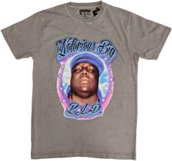Notorious B. I. G Notorious B. I. G. RIP Airbrush Grey M Ing (BIGTS29MG02)
