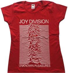 Joy Division Unknown Pleasures Red L Női Ing (JDTS04LR03)