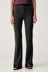 Pinko pantaloni evazați flare pentru femei cu vâscoză 9BY2-SPDZKS_90X (100054.A3NV)
