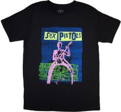 Sex Pistols Guitar Cartoon Black L Ing (SPTS60MB03)