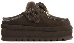 Naked Wolfe papuci din piele întoarsă Blizzard 9BYA-KLD0BB_88X (Blizzard.Brown)