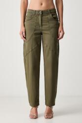 Liu Jo pantaloni baggy pentru femei din bumbac cu elastan 9BY2-SPDZE9_78X (WF6080.T708A)