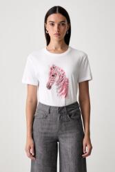 Liu Jo tricou pentru femei din bumbac 9BY2-TSDZAP_00B (WF6320.JS923)