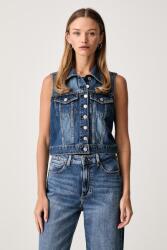 Guess vestă pentru femei din denim JILL 9BY2-KZDZZN_55J (W6YN06.D1344)
