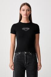 Guess Jeans tricou pentru femei cu bumbac 9BY2-TSDZO7_99X (W6YI05.K3640)
