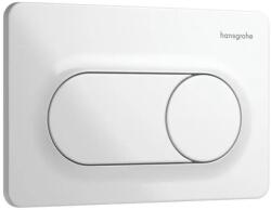 Hansgrohe Clapeta de actionare, alb lucios, spalare dubla, Hansgrohe iFrame Original S (66002450)