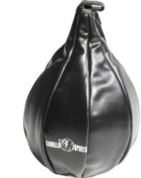Gorilla Sports Ökölvívó labda fekete 25 cm (100930-00019-0001) - kokiskashop