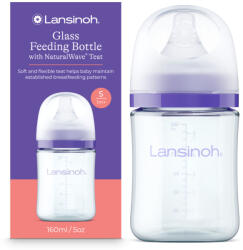 Lansinoh üveg cumisüveg 160 ml (77240)