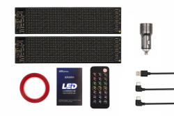  LedCanvas Led Matrix Panel távirányítóval - 16x32Pixel