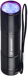 Wozinsky UV Elemlámpa - 3xAAA IP65 - Fekete (WLD-9L)