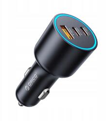 ORICO Usb-a autós töltő Usb-c 165W fekete (Ładowarka samochodowa Orico HyperDrive 1)