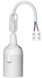 VIRONE LH/E27-30/W/PZ/10 Zsinórfoglalat E27, fehér, 10 db-os készlet (LH/E27-30/W/PZ/10)