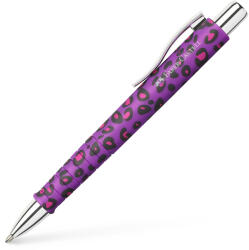 Faber-Castell Pix cu mecanism XB FABER-CASTELL Poly Ball Leo nightshade
