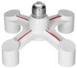 VIRONE LH/E27/4XE27-19 E27/4xE27 fényforrás adapter (LH/E27/4XE27-19)