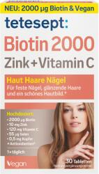 tetesept Biotin 2000 Zink + Vitamin C - 30 таблетка
