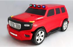  Gyermek gurulós bőrönd és futóbicikli egyben Mercedes-Benz Ener-G-Force piros (MERCEDES_LUGGAGE_RED)