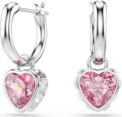 Swarovski Fülbevaló Swarovski Króm szív 5757814 Gravírozás Ingyen (5757814)