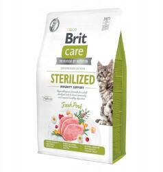 Brit Care Macska Gabona-mentes Sterilizált Immunity Support 7kg