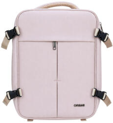 ORMI Kézipoggyász hátizsák Wizzair Ryanair 40 x 30 x 20 cm ingyenes méret laptoptartós bézs (le-9179-beige)