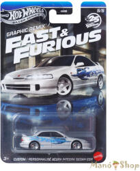 Mattel Series: Fast & Furious Graphic Remix: Custom Acura Integra Sedan GSR (JBY45)