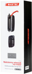 Biketec fali kerékpártartó wall bike rack fekete színben (BT0085)