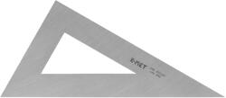 K-MET - Slovacia Echer triunghiular de precizie K-MET 250 mm, 30-60-90 grade (4085) Vinclu