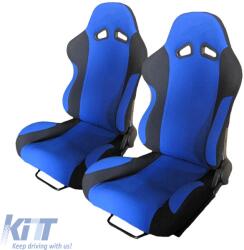 Sportülés szett Poseidon szövet fekete/kék 2 db (CGRPAR6034396)