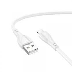BOROFONE Cablu Date si Incarcare USB-A - Lightning Borofone BX121 Energy, 18W, 1m, Alb - gsmboutique