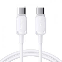JOYROOM Cablu Date si Incarcare USB-C - USB-C Joyroom S-A14, 60W, 1.2m, Alb - gsmboutique