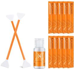 K&F Concept Accesoriu protectie K&F Concept 10Pcs Bete de Curatare cu Doua Capete + 20ML Solutie de Curatare SKU. 1965