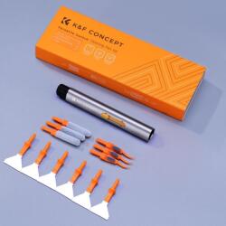 K&F Concept Accesoriu protectie K&F Concept Set de Pixuri de Curatare Intercambiabile (Pix de curatare + 6x Bete de Curatare pentru Cadru Complet + 3x Burete Flocked + 3x Rejector) SKU. 1976