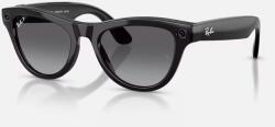 Ray-Ban Meta SKYLER High Bridge Fit - Shinny Black - Graphite Gen2 (RW4014 601/T3 52-20)