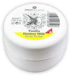 Fresh Secrets Unt de corp cu lapte de magarita si vanilie, 60ml, Fresh Secrets