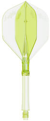 L-Style darts Darts tollszár hosszú L-Style L-System L1 330, neon citromsárga 49mm