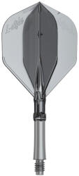 L-Style darts Darts tollszár közepes L-Style L-System L1 260, átlátszó fekete 42mm