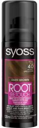 Syoss Spray pentru vopsirea temporara a radacinilor Root Retoucher Saten Inchis, 120ml, Syoss