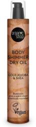 Organic Shop Ulei de corp cu sclipici & jojoba si shea, 100ml, Organic Shop