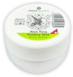 Fresh Secrets Unt de corp cu lapte de magarita si aloe vera, 60ml, Fresh Secrets