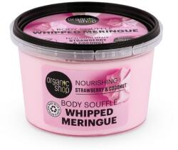 Organic Shop Souffle de corp cu capsuni si cocos Whipped Meringue, 250ml, Organic Shop