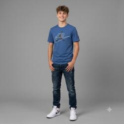 Nike air swoosh jm ss tee m | Unisex | Tricouri | Albastru | 95G350-UUG