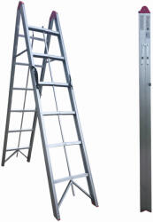 MESTERINO Scara pliabila ultracompacta din aluminiu MESTERINO TOOLS JL-308(2x6), 200x156x44 cm (mst-JL-308(2x6))