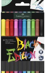 Faber-Castell Brush Pens Black Edition Set 10 Culori Faber-Castell (FC116451)