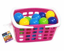 Hashtag Toys Set coș cu mâner și bile Hashtag Toys (HTB1420)
