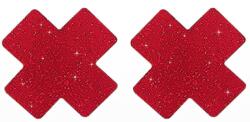 ostatní Taboom Nipple X Covers Red