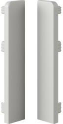 Vilo Capac plinta Vilo, decor Gri Deschis-704 - 80 14 mm, PVC, 30 buc cutie (DF-3030585)
