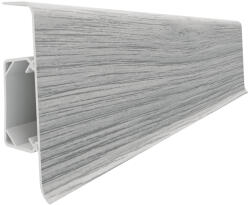 Vilo Plinta PVC Vilo Esquero pentru parchet, decor Stejar gri deschis - 2500 66 22 mm (DF-3021928)