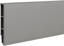 Vilo Plinta PVC Rigid Vilo Sempla pentru parchet, decor Gri Inchis - 2400 80 14 mm (DF-3030576)