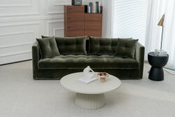 Roke Canapea Toscana (husa detasabila), 2110 x 800 mm, tapiterie verde moss green (DF-MGL_L813) Canapea