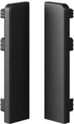 Vilo Capac plinta Vilo, decor Negru Standard - 65 14 mm, PVC, 30 buc cutie (DF-3030587)